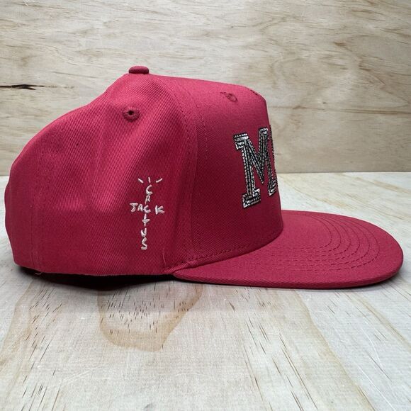 NEW Michigan State Spartans Travis Scott Cactus Jack Mitchell Ness Snapback Hat - Picture 5 of 10